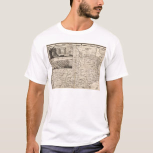 A Map of the British Empire in America Sheet 1 T-Shirt