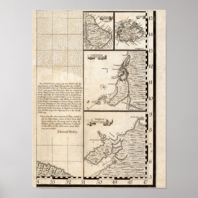 A Map of the British Empire in America Sheet 20 Poster (Front)