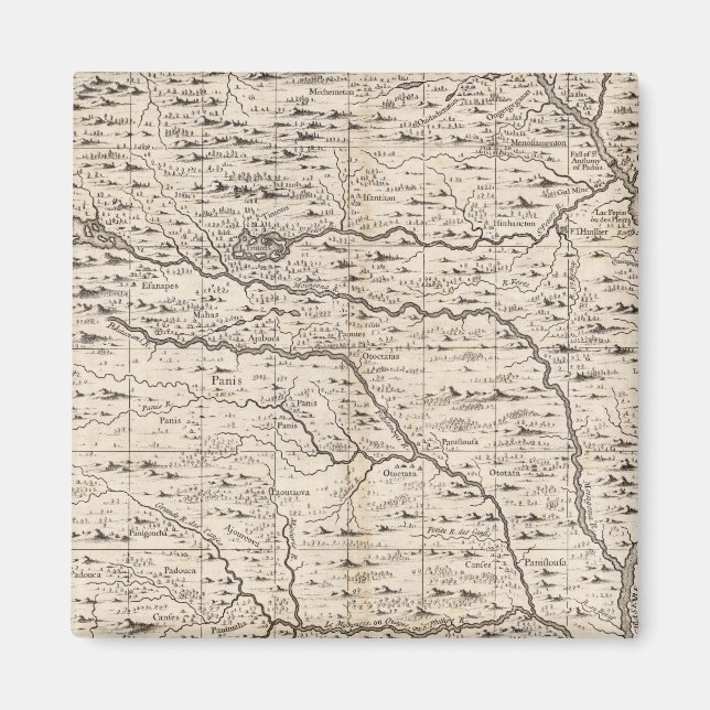 A Map of the British Empire in America Sheet 5 Magnet (Front)