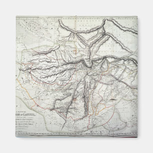 A Map of the Kingdom of Kabul Magnet