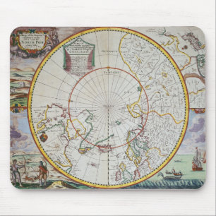 A Map of the North Pole Mouse Pad