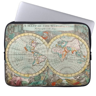 A Map of the World Laptop Sleeve