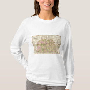 A Map of Virginia T-Shirt