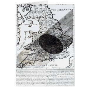 A Map Showing the Passage of  Shadow of the Moon