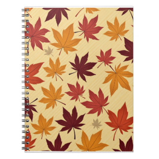 A maple notebook