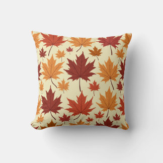 A maple pattern cushion