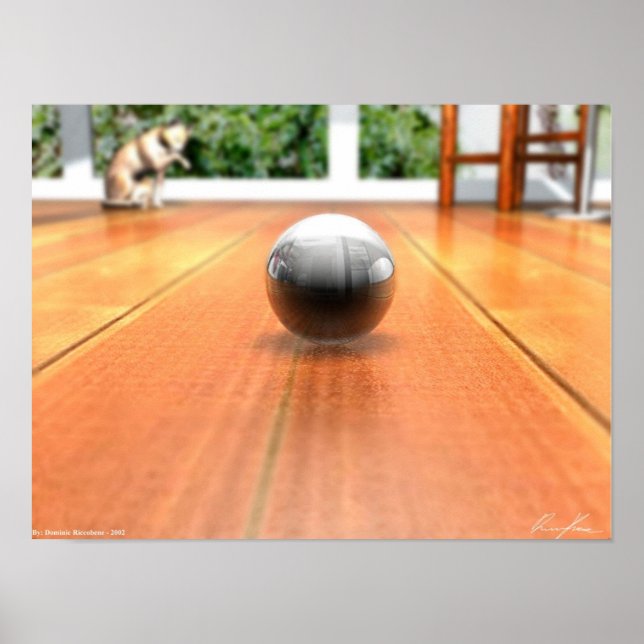 A Marble's Wold - Colour Poster (Front)