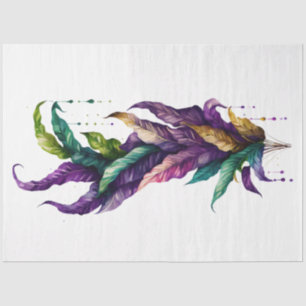 A Mardi Gras Mask Series Design 8 Tissue Paper