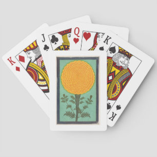 A Marigold, from the Small Clive Album (w/c on pap Playing Cards