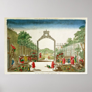 A Market Garden at One of the Gates of Paris Poster