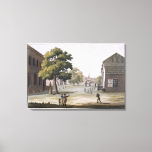 A market square, Philadelphia, Pennsylvania, from Canvas Print