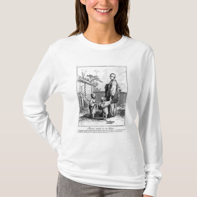 A Married Jewish Woman and her Children T-Shirt (Front)