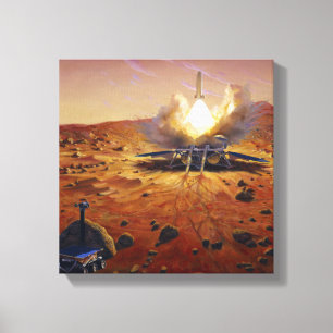 A Mars ascent vehicle 2 Canvas Print