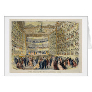 A Masked Ball at the Fenice Theatre, Venice, 19th