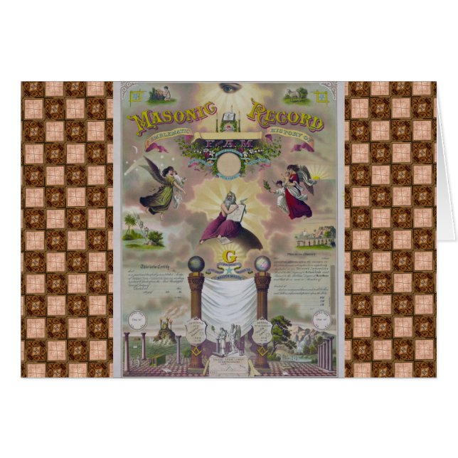 A Masonic Record (Front Horizontal)