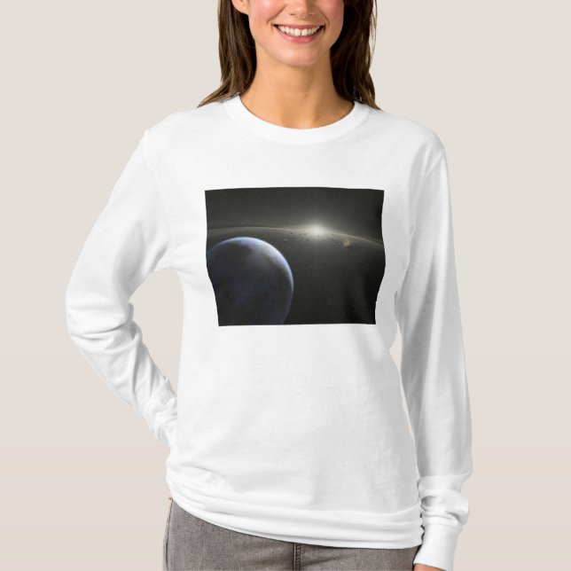A massive asteroid belt in orbit around a star T-Shirt (Front)