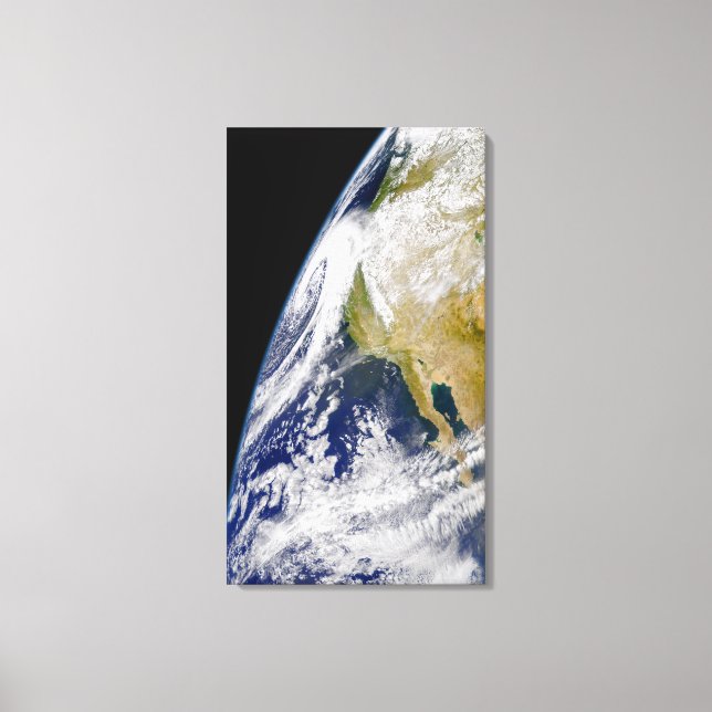 A massive low pressure system canvas print (Front)