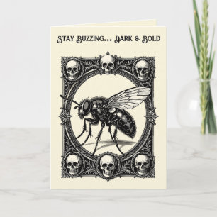 A Massive Monstrous Fly Card