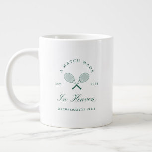 A Match Made in Heaven Bachelorette Large Coffee Mug