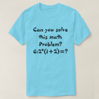 A math problem 6:2*(1+2)=