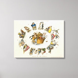 A matinee in the Jardin des Tuileries, from 'Twent Canvas Print