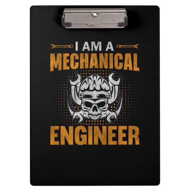A Mechanical Engineer Clipboard (Front)