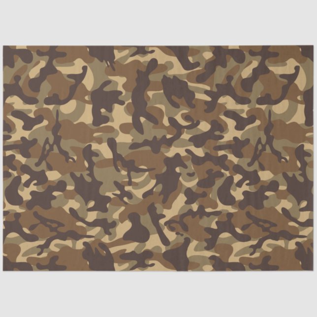 A Medium Desert Camouflage Tissue Paper (Front)