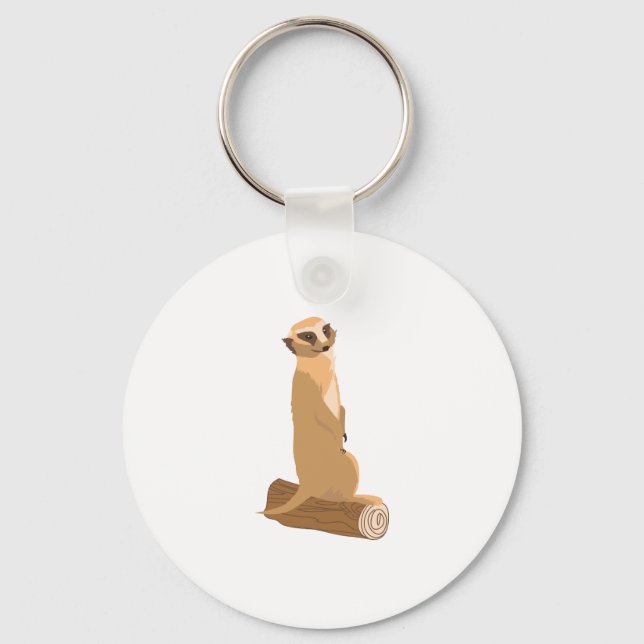 A Meerkat Key Ring (Front)