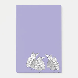 A meeting of the Birds Post-it Notes