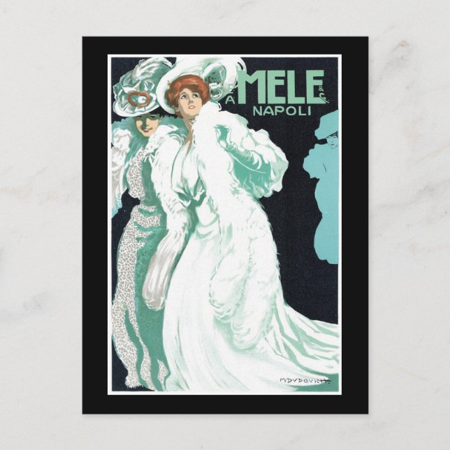 A. Mele & Co. Italian Fashions Postcard (Front)