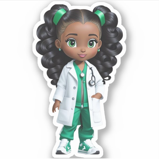 A Member of the Doctors Team - Green (Front)