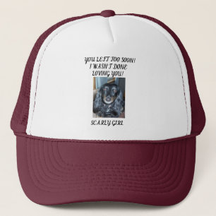 A Memorial of Love and Memories To My Pet 1 photo Trucker Hat