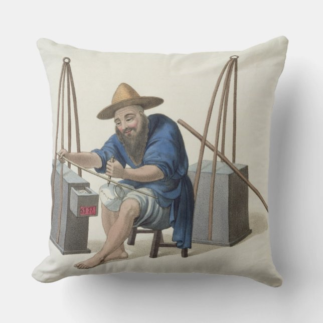 A Mender of Porcelain, plate 28 from 'The Costume Cushion (Front)