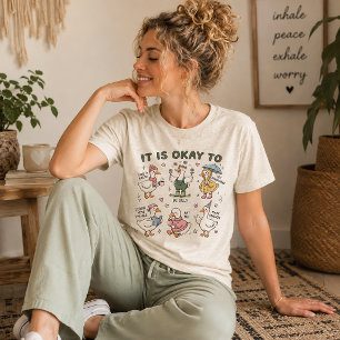 A Mental Health Support Message Tri-Blend Shirt