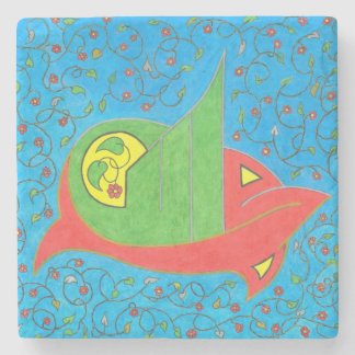 A Mercy to the Worlds - Marble Stone Coaster