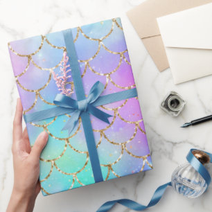 A Mermaid Galaxy Series Design 10 Wrapping Paper