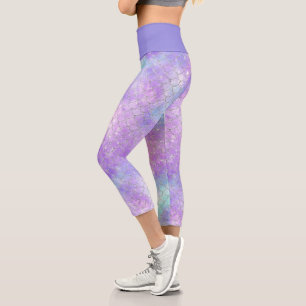 A Mermaid Galaxy Series Design 11 Capri Leggings