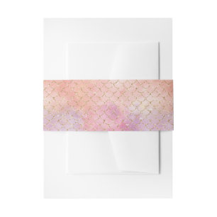A Mermaid Galaxy Series Design 12 Invitation Belly Band