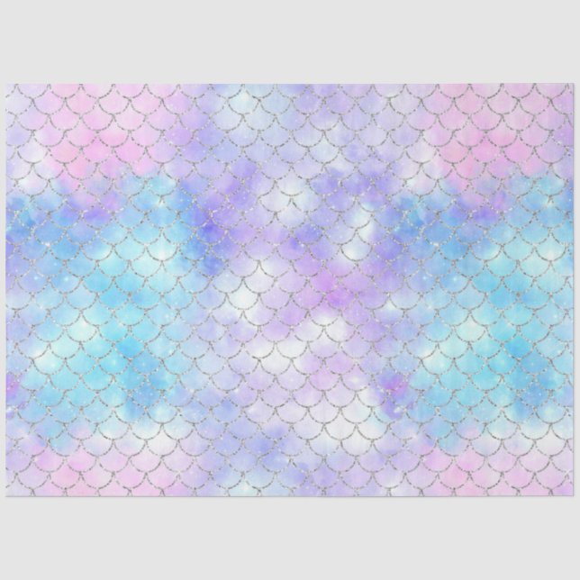 A Mermaid Galaxy Series Design 16 Tissue Paper (Front)