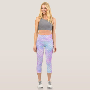 A Mermaid Galaxy Series Design 1  Capri Leggings