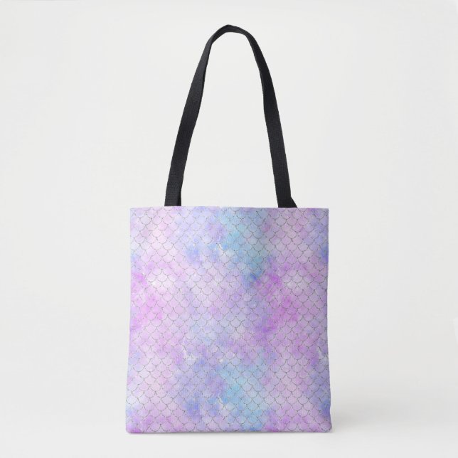 A Mermaid Galaxy Series Design 1  Tote Bag (Front)