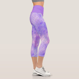 A Mermaid Galaxy Series Design 3 Capri Leggings