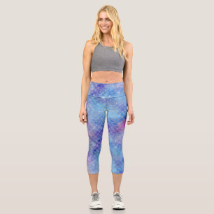 A Mermaid Galaxy Series Design 5 Capri Leggings