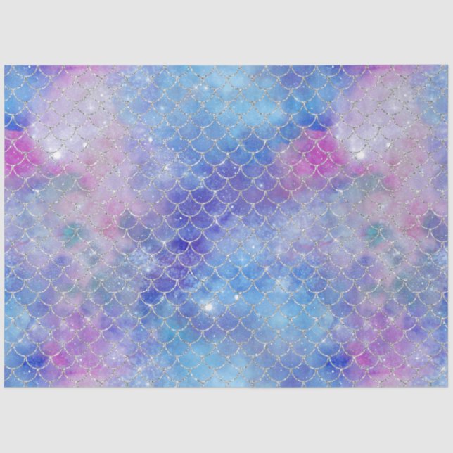 A Mermaid Galaxy Series Design 5 Tissue Paper (Front)
