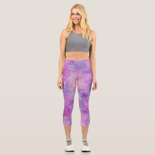 A Mermaid Galaxy Series Design 8 Capri Leggings