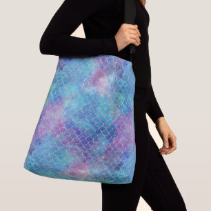 A Mermaid Galaxy Series Design 9  Crossbody Bag