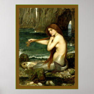 A Mermaid Poster