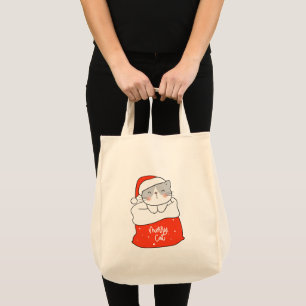 A Merry Cat  Tote Bag