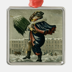A Merry Christmas and a Happy New Year in London, Metal Tree Decoration