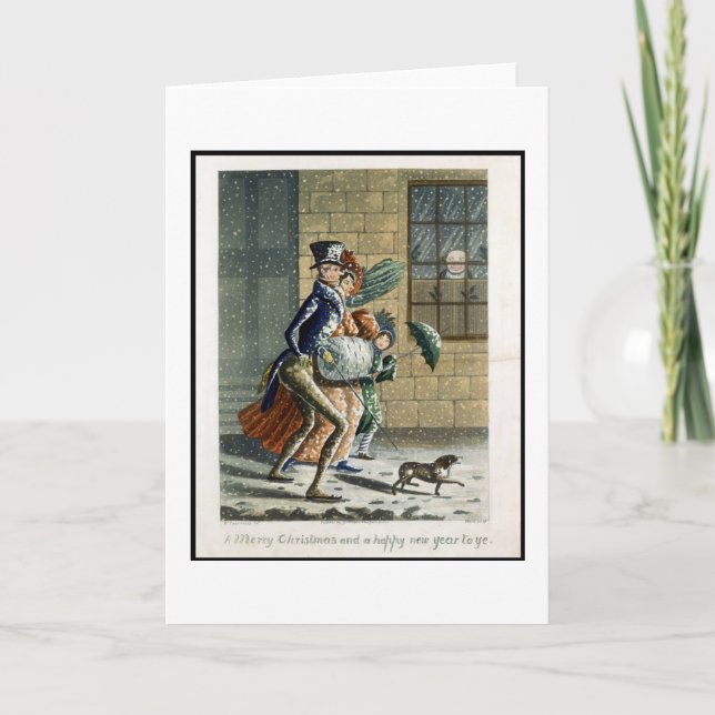 A Merry Christmas and Happy New Year to Ye, Victor Holiday Card (Front)